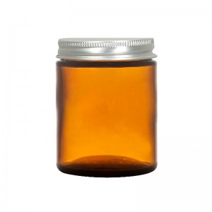 5oz-Clear/Amber-Straight-Sided-Glass-Jar