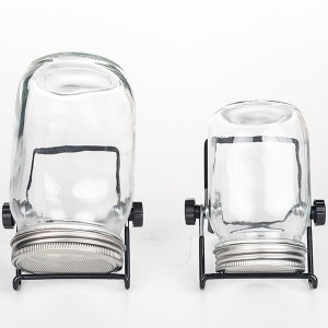 32oz Glass Mason Jar with Sprouting Lid for Seed