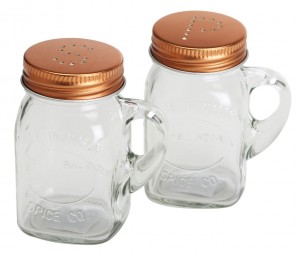 Wedding Mini 4OZ 120ml Glass Spice Jar with lid and hole