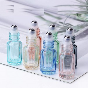 3ml Colorful Glass Roller Ball Bottle with UV Cap