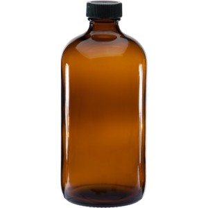 MBK packaging 16oz amber glass boston bottle – Menbank