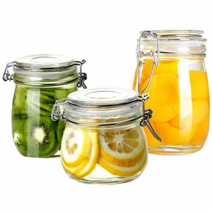 1L Glass Canning Preseve Jar Set – Menbank