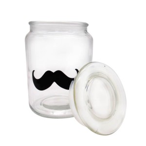 22OZ Classic Glass Candle Jar with Flat Glass Lid – Menbank