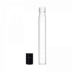 100ml Borisilicate Round Test Glass Tube with Alum Lid for Liquid Wine