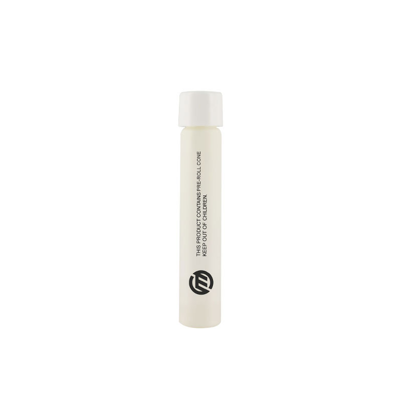 116mm Matt White Pre-Roll Joint Doob Tube with Child Resistant Lid Featured Image