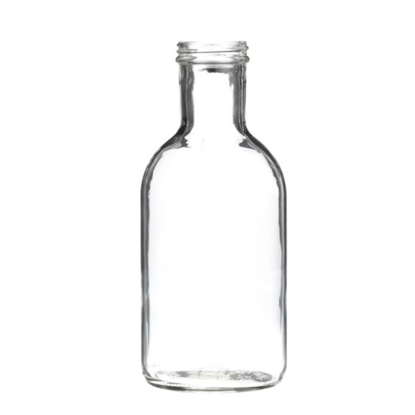 16oz Clear Glass Stout Sauce Bottles Featured Image