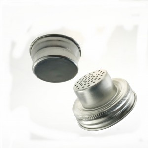 Stainless Steel Mason Jar Shaker Lid – Menbank