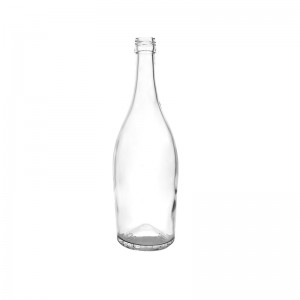 Screw Top 750ml Glass Bordeaux Bottle