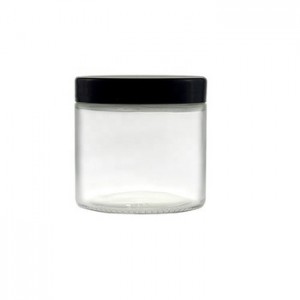 MBK 5OZ Clear Cannabis Glass Jar – Menbank