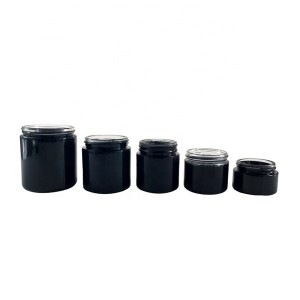 MBK packaging 2oz jar 60ml white glass jar with white ABS lid – Menbank