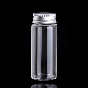 Borosilicate Glass Candy Jar with Metal Lid
