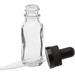 MBK Packaging 15ml Cheap Glass Sample Bottle with Child Resistant Dropper Lid
