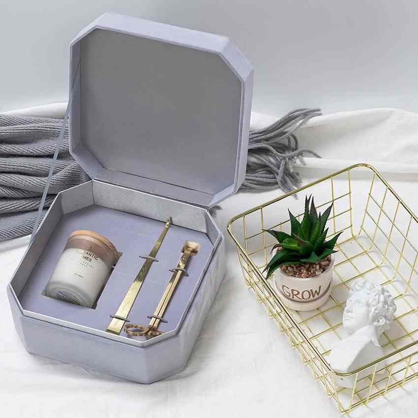 8 oz. Custom Glass Candle Jars for Making Candle (15)