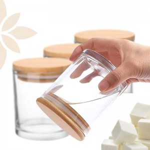 8 oz. Custom Glass Candle Jars for Making Candle