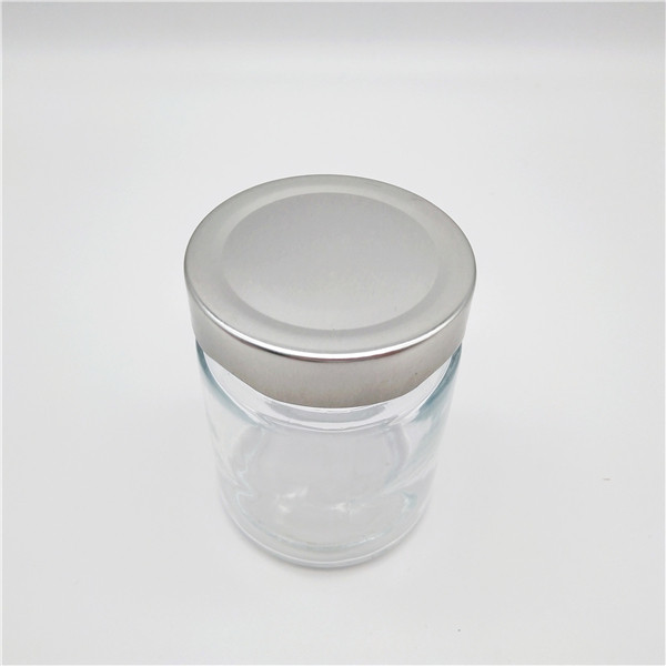 Hot sale Clear Glass Jar - 4OZ Clear Glass Ergo Found Food Jar with Metal Lid – Menbank