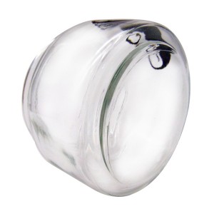 10OZ Glass Storage Coffee Tea Container with Glass Lid