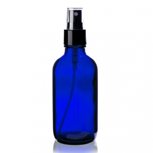 4OZ Cobalt Blue Glass Bottle with Fine Mist Sprayer – Menbank