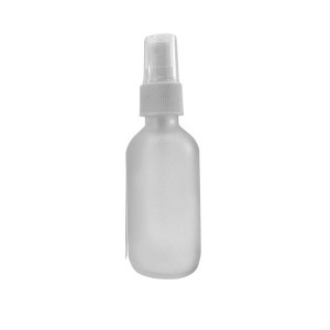 60ml Frost Glass Bottle with Spray Pump – Menbank