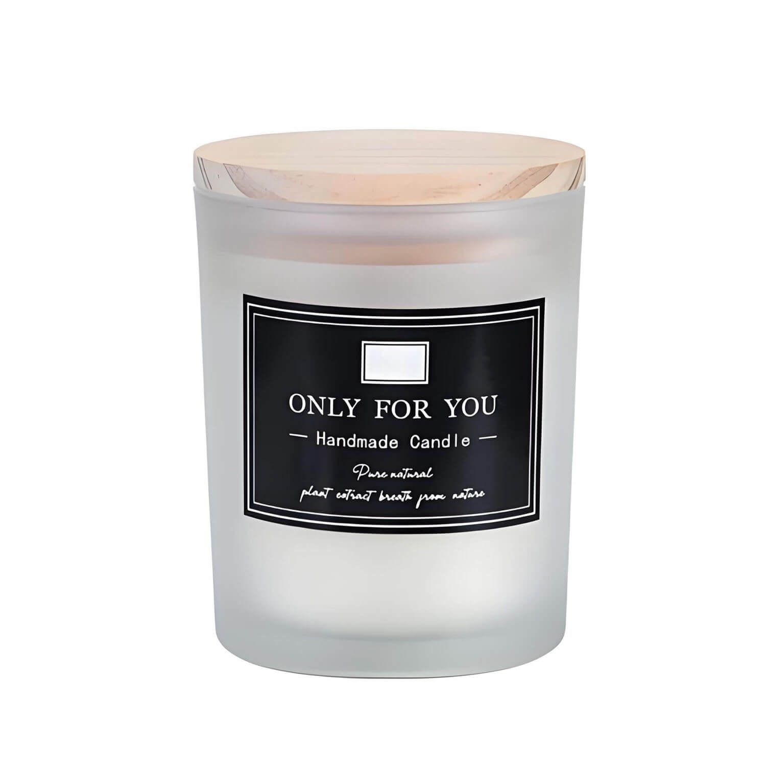 8oz 10oz 12oz Matte Frosted Glass Candle Jars (20)