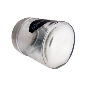 China 9OZ Glass Jar Round Glass Cansiter Jar Set