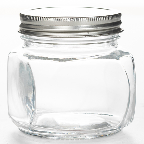 8OZ Square Glass Mason Jar for Coffee Featured Image