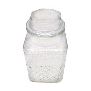 Anchor Hocking WEXFORD sugar canister with lid