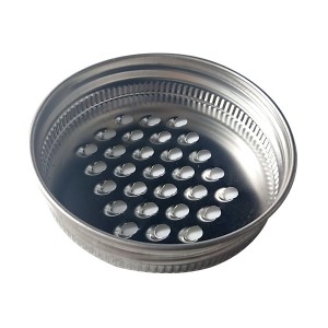 Stainless Steel Grater Lid Mason Jar Lid
