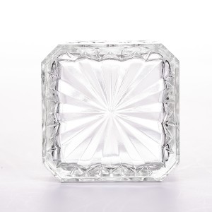 European 700ml Square Crystal Glass Decanter Whiskey Bottle