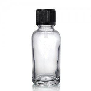 30ml Clear Glass Dropper Bottle