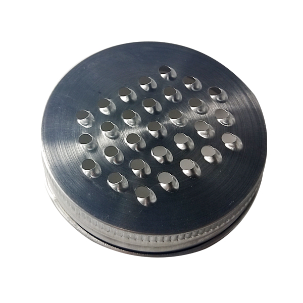 Best quality Vintage Mason Jar Lid - Stainless Steel Grater Lid Mason Jar Lid – Menbank