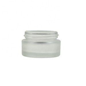 MBK Packaging Glass Jar 20 ml Frost Glass Empty Container With Screw Cap Lid – Menbank