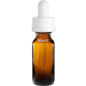 MBK Packaging 15ml Amber Glass Bottle with screw lid – Menbank