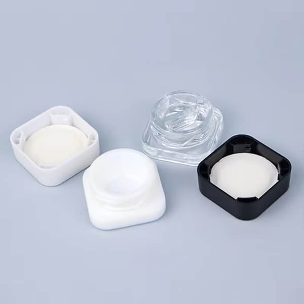 7ml square glass concentrate jar (16)