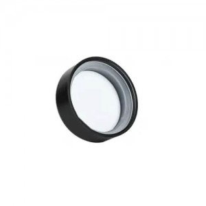 9ml Round Bottom Black Glass Jar with Child Resistant Lid