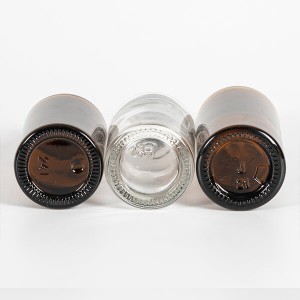 30ml Glass Bottle With Dropper Amber Essential Oil Container