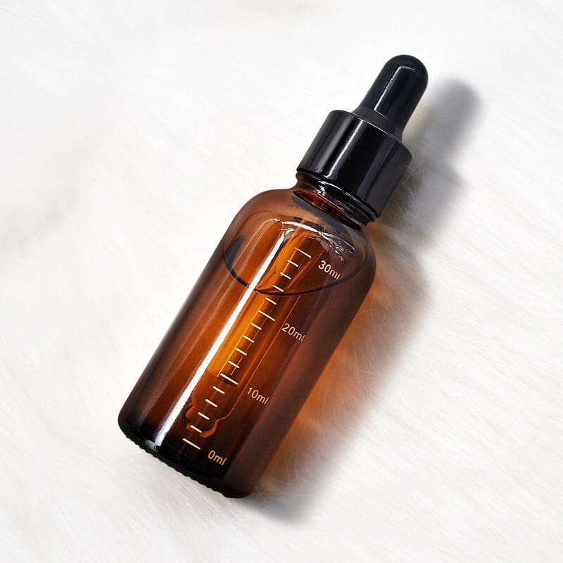 Amber Glass Dropper Bottles 5ml 10ml 15ml 20ml 30ml 50ml 100ml with CR Lids (5)