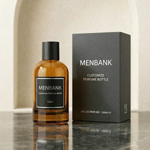 Amber Round Perfume Bottle 30ml 50ml 100ml | Custom Niche Fragrance Packaging with Caps & Sprayers