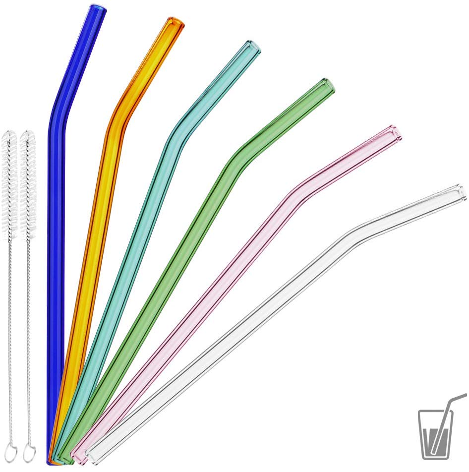 Bent Glass Straw