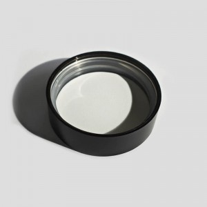 53-400 63-400 66-400 & 70-400 Black CR Caps | Matte & Gloss Child-Resistant Jar Lids for Cosmetic & Cannabis Packaging