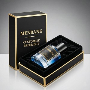 30ml 50ml 100ml Blue Gradient Round Glass Perfume Bottles | Luxury Custom Fragrance Packaging Supplier
