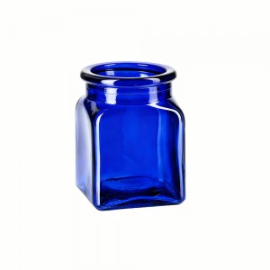 Online Exporter Glass Jars With Wood Lid – 8.5OZ Square Glass Seed Jar with Wooden Lid – Menbank