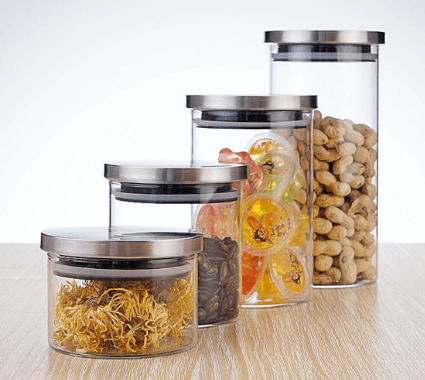 Borosilicate Glass Jar