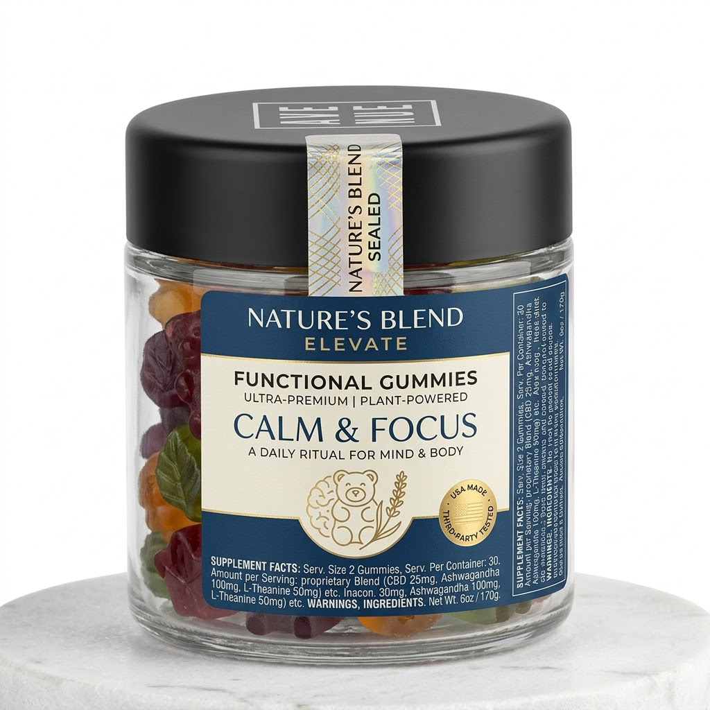 CBD glass jar