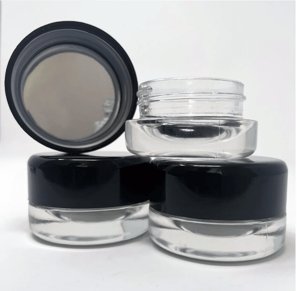5ml Child Resistrant Glass Jar with Black Lid Featured Image