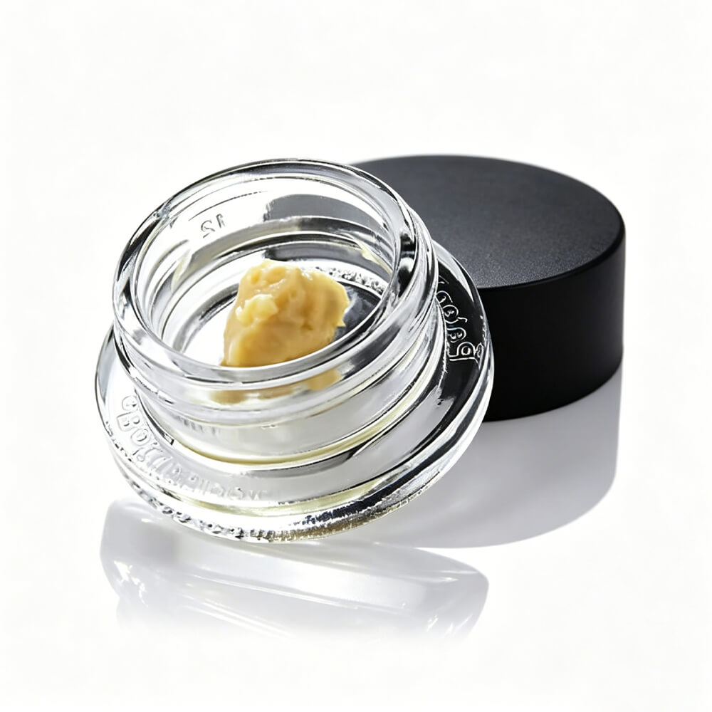 Cannabis Concentrate Glass Jar