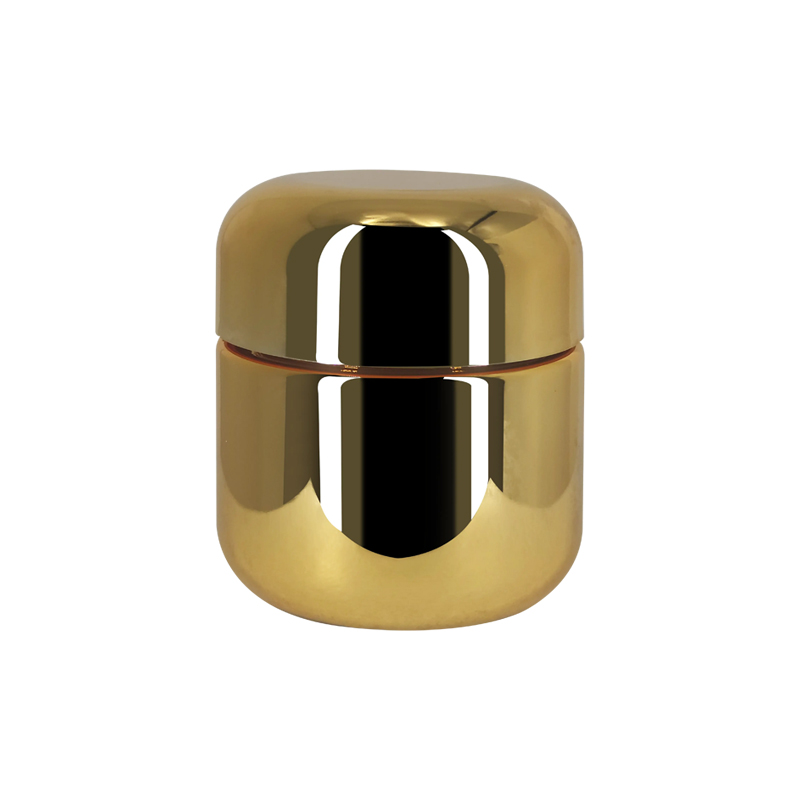 2oz/3g-Customized-Specular-Electroplated-CR-Cannabis-Container-with-Dome-Lid Featured Image