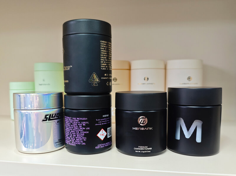 Cannabis jars
