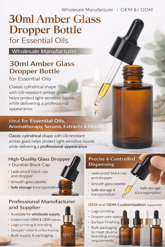 30ml Glass Bottle With Dropper (3)
