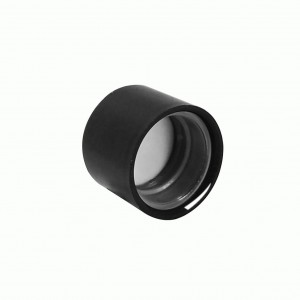 Golden Black Silver Child Resistant Caps for 18-400 / 20-400 / 22-400 Neck Finish Glass Pre-Roll Tubes | Wholesale CR Closures Supplier