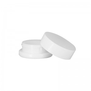 15g/0.5oz-Opal-White-Low-Profile-Child-Resistant-Concentrate-Glass-Jar